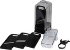 BLKP AZ-5088 Pearl Metal 5-in-1 Vertical Vegetable Cooker, Grater, Slicing, Julienne, Peeler, Limited Edition, Black