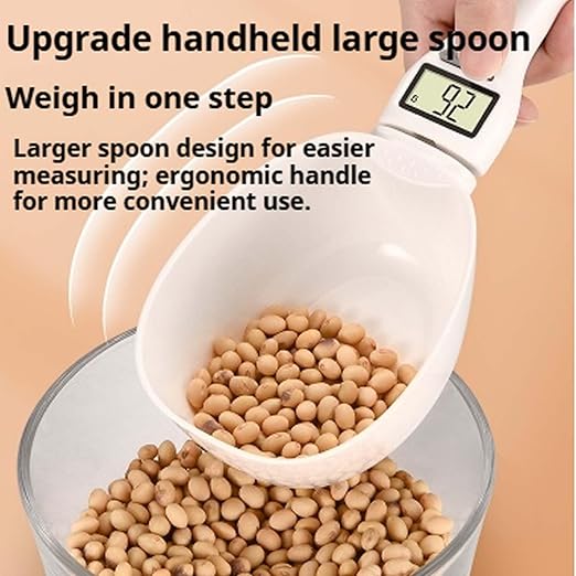2026 New Electronic Measuring Spoon With Conversion,Digital Measuring Spoon Scale,800g / 0.1g High Precision With Lcd Screen,Household Weighing Portable Tool For Pet Dog Cat Food (2SET)