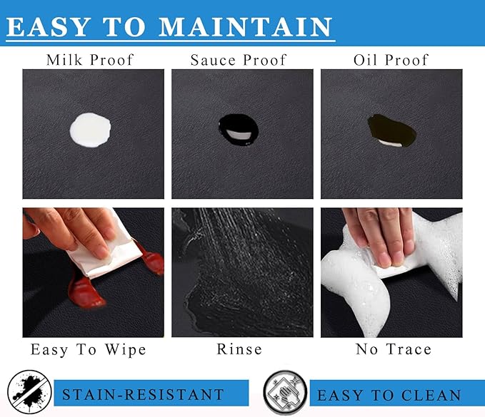 Coffee Mat for Countertops ,Coffee Bar Accessories Fit Under Coffee Maker Espresso Machine, Absorbent Hide Stain Rubber Mat for Countertop ,Dish Drying Mat for Kitchen Counter (D-Beige, 17"x31.5")