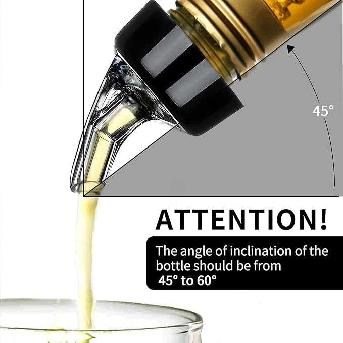 Automatic Measured Bottle Pourer - Quick Shot Spirit Measure Pourer Drinks Wine Cocktail Dispenser Home Bar Tools - 1oz/30ml (12)