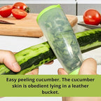 Multifunctional 3-in-1 Vegetable Peeler with Storage Box – Stainless Steel Vegitable & Fruit Peeler – Kitchen Tool for Easy Peeling & Slicing – Peeling Knife for Home & Professional Use.