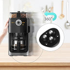 Appliance Casters - Furniture Sliders & Appliance Rollers for Kitchen, Coffee Machine, Blender, Oven - Helps Mom or Wife Easily Solve Countertop Sliding (Black, 4pcs)