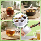 600Pcs Disposable Tea Bags for Loose Leaf Tea, Empty Tea Filter Bags for Cooking, Infuser Sachets for Spice, Coffee, Herb and More (3.54x2.75 Inch)