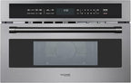 KoolMore Reserve 30 in. 1.6 cu. ft. Built-in Convection Microwave Oven with Air Fryer, 10 Power Levels, Sensor Cooking, Bake, Roast, Broil, Defrost, 1750 Watts, UL Certified in Black Stainless-Steel