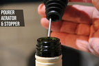 Happy Hour Elephant Head Wine Pourer - Stopper, Aerator, and Perfect Pourer