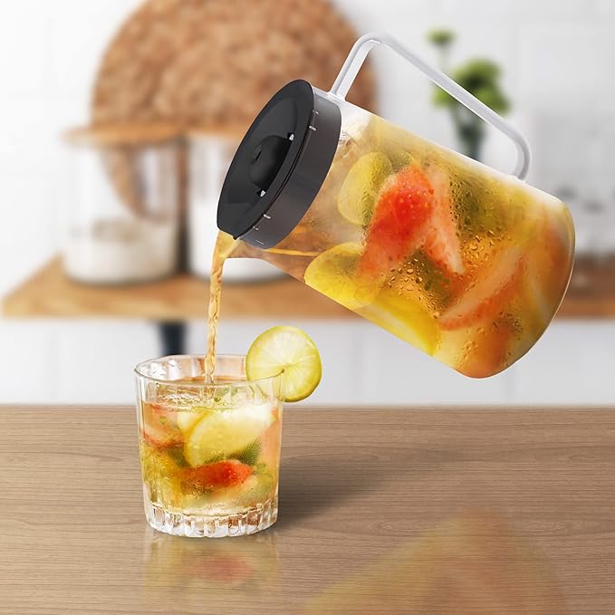 3QT Glass Pitcher for Wirsh Iced Tea & Coffee Maker
