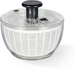 CAROTE 3.8 Qt Salad Spinner Small Lettuce Spinner Plastic Vegetable Fruit Washer, Vegetable Cleaner Salad Cleaner Lettuce Washer, Non-Slip Base, BPA-Free