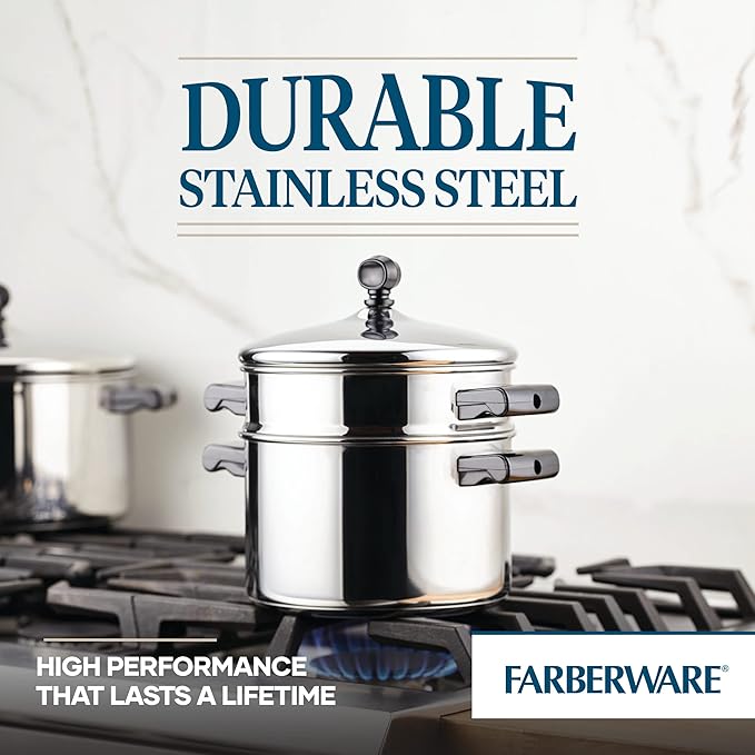 Farberware Classic Series Sauce Pot Steamer Insert, Saucepot (3 Quart), Silver