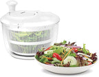 Cuisinart Large Salad Spinner- Wash, Spin & Dry Salad Greens, Fruits & Vegetables, 5qt, CTG-00-SASW White