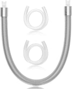 Stainless Steel Milk Pipe Casing with HP3 Adapter, Compatible with Jura Coffee Machine Models:Z8/Z6/Z10/J6/J8/S8/S80/E8/E8 Chrome/GIGA X8cG2/X8G2/GIGA X3cG2 /X3G2/X8/X10/WE8/GIGA 10