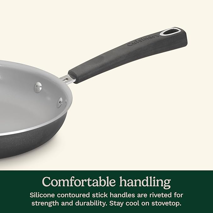Cuisinart 11-Piece Nonstick Cookware Set, Ceramica XT, Black, 54C-11BK