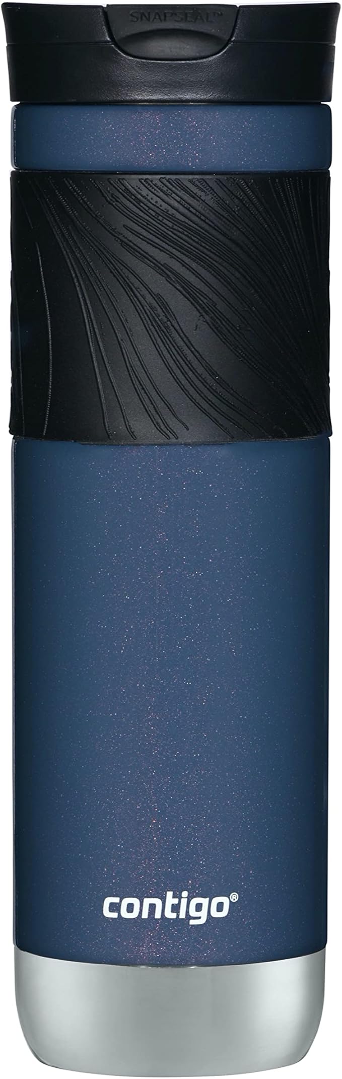 Contigo Byron Travel Mug, Insulated Stainless Steel, 24oz | Leak-Proof Lid | BPA-Free | ThermoLock Insulation | Pack of 4