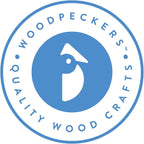 Wooden Mini Rolling Pin, 5 Inches Long, Pack of 12, Great for in The Kitchen, Play-doh, Crafting and Imaginative Play, by Woodpeckers