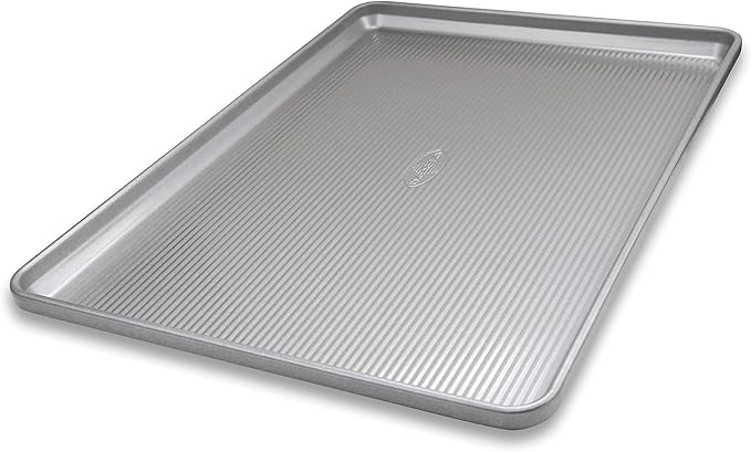 USA Pan Bakeware Heavy Duty Half Sheet, Warp Resistant Nonstick Baking Pan