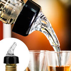 Measure Pourer Drinks Wine Cocktail Beverages Dispenser,Automatic Measured Bottle Pourer Spout,Quick Shot Spirit,Ideal Cocktail Home Bar Tools 1oz/30ml Yellow 12 Pack