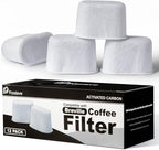 Possiave 12-Pack Charcoal Water Filters Compatible with Breville BWF100 Machines, Breville Espresso Machine Water Filter Replacement