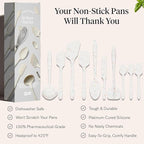 GIR: Get It Right 10-Piece Silicone Ultimate Kitchen Utensil Set – Spatulas, Ladle, Flip, Spoons, Whisk, Peeler & Spoonula – Nonstick, Non-Toxic, Heat-Resistant – Sprinkles