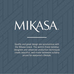 Mikasa Harmony 65-Piece 18/10 Stainless Steel Flatware Set, Service for 12, Polished Silverware with Serving Utensils, Dishwasher Safe