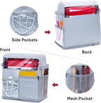 BAGSPRITE Stand Mixer Cover with Detachable Appliance Sliders Base Compatible with KitchenAid Mixer-Storage Bag for 6/7/8 Quart with Pockets for Kitchen Aid Accessories and Attachments