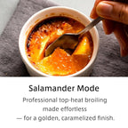 BALMUDA The Toaster Pro | Steam Oven Toaster | Compact 14.1″W × 12.6″D × 8.2″H | 6 Modes: Shokupan, Golden Toast, Pizza, Croissant, Oven, Salamander Grill | (Baking Tray Sold Separately) | Off-white