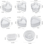 3 Pack Rice Ball Mold, Sushi Mold Diy Sushi Cooking Tools For Japanese Boxed Meal Children Bento,Kitchen Tools Sushi Plates Rice Ball Mold Non Stick Sushi Rice Making Kit (Transparent, Mouse)