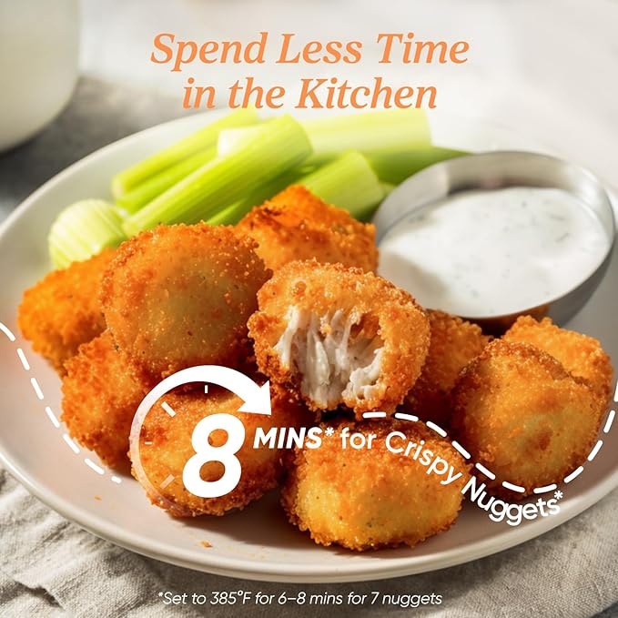 COSORI Air Fryer 2.1 QT, Small & Mini 4-in-1 airfryer Ideal for Simple Meals and Snack, Easy to Leftover Food to Crispy, Up to 97% Less Oil, 30 In-App Recipes, Nonstick & Dishwasher-Safe Basket