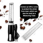 K-Brands Corded Electric Milk Frother with Plug in - Handheld Electric Whisk Stirrer Whipper - Foam Maker for Coffee, Latte, Cappuccino, Hot Chocolate – Powerful Drink Mixer