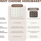 HONGBAKE 2 Pack Nonstick Ceramic Muffin Pan, 6 Cup Muffin tin for Baking, Non-toxic Cupcake Pan, Heavy-duty Aluminized Steel Cupcake Tray with Diamond Texture, Easy To Clean (Cream, 2PCS)