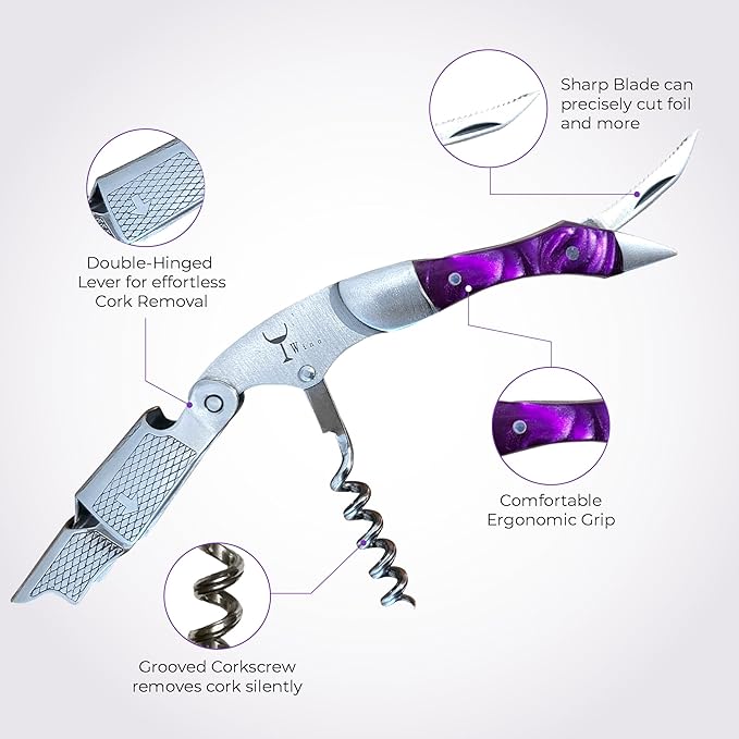 Wino Wine Key! - Professional Sommelier's Corkscrew Wine Opener