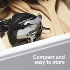 Hamilton Beach Walk 'n Cut Electric Can Opener for Kitchen, Use On Any Size, Automatic and Hand-Free, Cordless & Rechargeable, Easy Clean Removable Blade, Black (76501G)