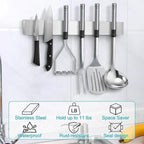 Magnetic Knife Holder for Wall, Knife Magnetic Strip Magnetic Knife Holder for Refrigerator Mount Knife Rack Kitchen Utensil Holder Metal Tool Holder Knife Block Kitchen Organizers Accessories 17 Inch