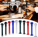 2Pcs Coffee Scoop & Funnel for Reusable K-Cup Pods, 2Tbsp Dosing Spoon, 51mm Espresso Tamper, BPA-Free PCTG, Dishwasher Safe, for Espresso Machines, Coffee/Protein Powder, Jade Green, 2 Models A&B