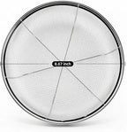 Fine Mesh Strainer for Kitchen, Stainless Steel Colander Bowl for Pasta, Rice, Fruit, Metal Net Baskets with Resting Base - Strain, Drain, Rinse (Diameter 8.67 inch)
