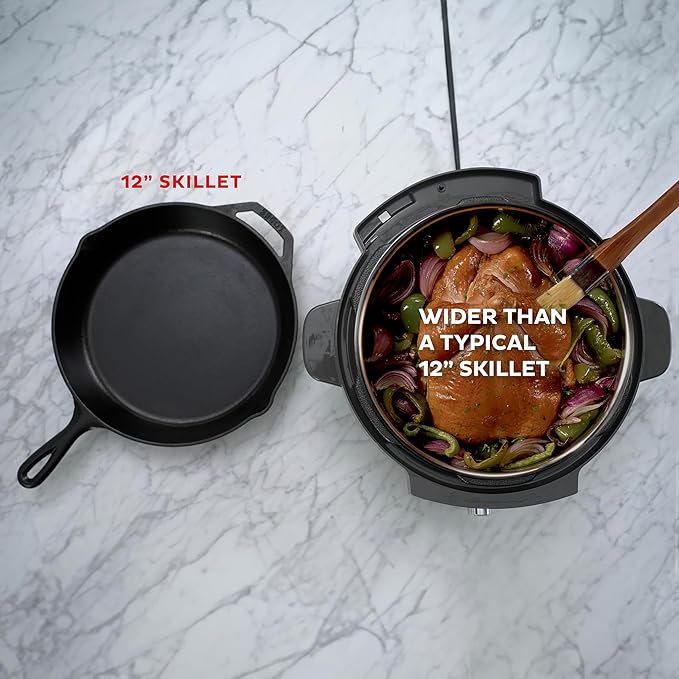 Instant Pot Vortex Plus 6QT ClearCook Air Fryer, Clear Windows, Custom Program Options, 6-in-1 Functions, Crisps, Broils, Roasts, Dehydrates, Bakes, Reheats, from the Makers of Instant Pot, Black