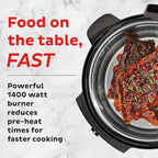 Instant Pot RIO Wide Plus, 9-in-1 Electric Pressure Cooker, 35% Larger Cooking Surface, WhisperQuiet Steam Release, Multi-Cooker, Slow Cook, Rice Maker, Steamer, Sauté, Cake, & Warmer, 7.5 Quarts