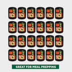 Freshware Meal Prep Containers [150 Pack] 1 Compartment Food Containers with Lids, Bento Box, Stackable, Microwave/Dishwasher Safe (38 oz)