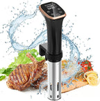 BLITZHOME Sous Vide Cooker, IPX7 Waterproof Compact Sous Vide Machine Pro, with Recipes, Accurate Temperature & Timer, Fast Heating, 1100W Ultra Quiet Stainless Precision Immersion Circulator…