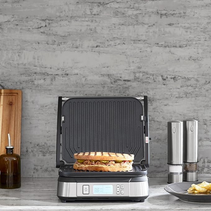 Cuisinart Griddler® with Smoke-Less Mode, GR-6SNAS