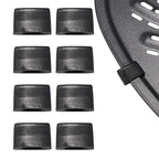 Replacement Rubber Bumpers for Power XL Crisper Plate,8 Pcs Fryer Silicon Rubbers Tips,Air Fryer Replacement Parts Accessories