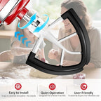 Flex Edge Beater for KitchenAid 4.5/5 Qt Tilt-Head Stand Mixer – Auto-Scrape Silicone Paddle, Dishwasher Safe, Flexible Silicone Edges Bowl Scraper For Kitchen Aid Accessories and Attachments (Black)