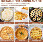 Sukh 1.94LB Pie Weights for Baking - Pie Crust Weights Ceramic Baking Beans for Reusable Natural Ceramic Stoneware Homemade Kitchen Must Have Round Household Steam Oven Stone