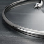 Tramontina Tri-Ply Clad Stainless Steel 6-Quart Braiser Pan with Glass Lid, Induction-Ready, Dishwasher-Safe, NSF-Certified