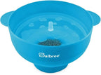 The Original Salbree Microwave Popcorn Popper Machine, Silicone Popcorn Maker, Collapsible Microwavable Bowl - Hot Air Popper - No Oil Required - The Most Colors Available (Turquoise)