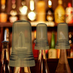 Esatto 24 Pieces Pour Spout Covers Champagne Liquor Bottle Toppers, Universal Bottle Pour Dispenser, Liquor Bottle Covers Bottle Cover Dust for Home Kitchen Tools Supplies