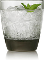 Libbey Classic Smoke Rocks Glasses, 13-ounce, Set of 12