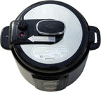 EPC-13CA: 6.5-Quart Stainless Steel Electric Pressure Cooker with Quick Release Button