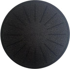 Lazy K Induction Cooktop Mat - Silicone Fiberglass Scratch Protector - for Magnetic Stove - Non Slip Pads to Prevent Pots from Sliding During Cooking_ Black (6.2inches)