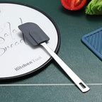 Silicone Spatulas, Berglander Flexible Scrapers Baking Mixing Tool, Baking Tools, Rubber Spatula, Heat Resistant, Dishwasher Safe, Easy to Clean