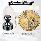 Tiergrade Metallic Magnets, Refrigerator Magnets, 40 Pack Black Magnetic Push Pins, Strong Fridge Magnets, Multi-use Whiteboard Magnets Perfect for Kitchen Office Classroom