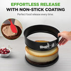 NutriChef 42-Piece Ultimate Nonstick Bakeware Set - Carbon Steel Baking Pans, Everyday Baking Tools, Oven Mitts, & More - Ideal for Baking Delicious Savory & Sweet Treats - Complete Set for Bakers